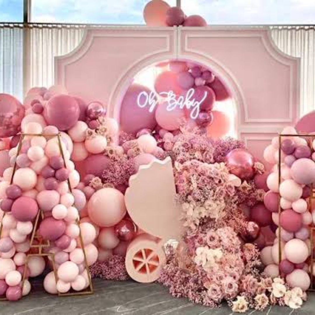 Baby Shower Cake Table Setup